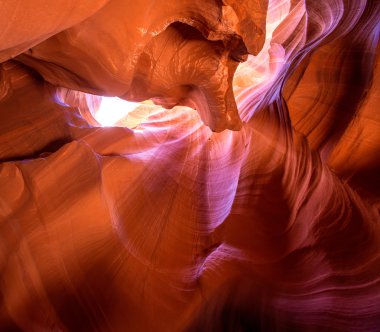 antilop Kanyonu arizona navajo üzerinde sayfa arazi