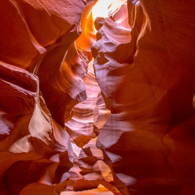 antilop Kanyonu arizona navajo üzerinde sayfa arazi