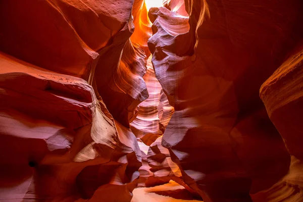 Antelope Canyon Arizona på Navajo land nær Page - Stock-foto