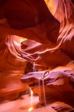 antilop Kanyonu arizona navajo üzerinde sayfa arazi