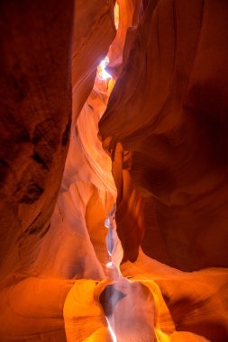 antilop Kanyonu arizona navajo üzerinde sayfa arazi