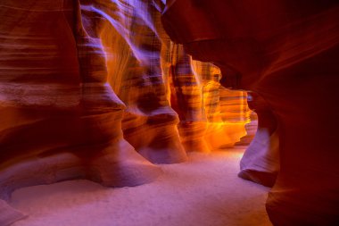 antilop Kanyonu arizona navajo üzerinde sayfa arazi