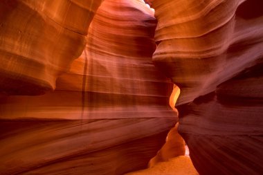 antilop Kanyonu arizona navajo üzerinde sayfa arazi