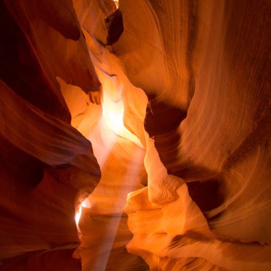 antilop Kanyonu arizona navajo üzerinde sayfa arazi