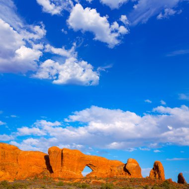 moab utah ABD Arches Ulusal Parkı