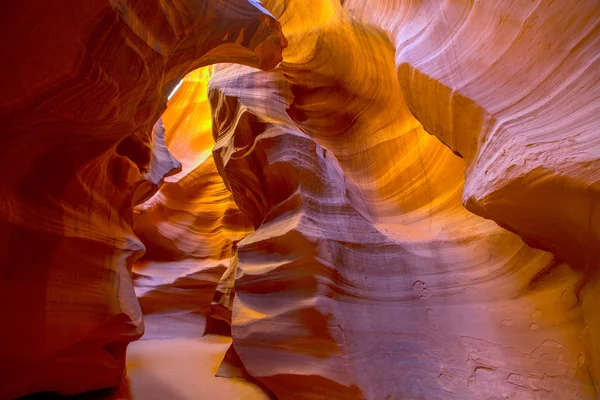 Antilopenschlucht arizona auf Navajo-Land in der Nähe von Seite — Stockfoto