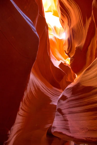 Antelope Canyon Arizona på Navajo land nær Page - Stock-foto