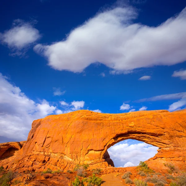 Εθνικό πάρκο αψίδων στο moab Γιούτα ΗΠΑ — Φωτογραφία Αρχείου