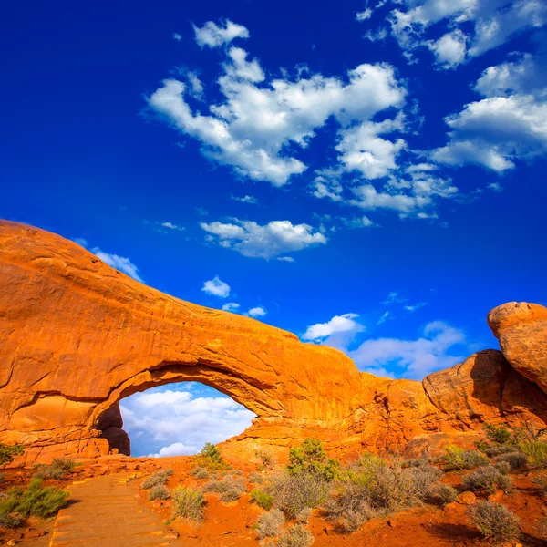 Parque Nacional Arches en Moab Utah EE.UU. —  Fotos de Stock