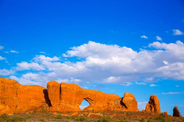 Národním parku Arches v Moáb utah usa — Stock fotografie