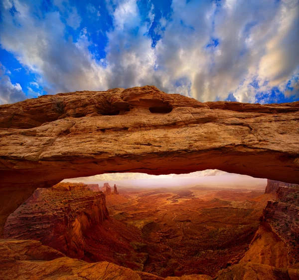 Mesa Arch Canyonlands Nemzeti Park Utah Amerikai Egyesült Államok — Stock Fotó