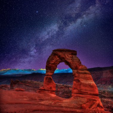 moab utah ABD Arches Ulusal Parkı