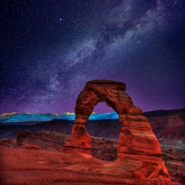moab utah ABD Arches Ulusal Parkı