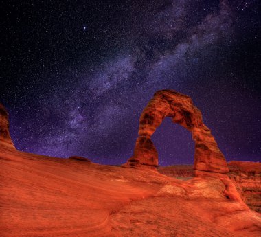 moab utah ABD Arches Ulusal Parkı