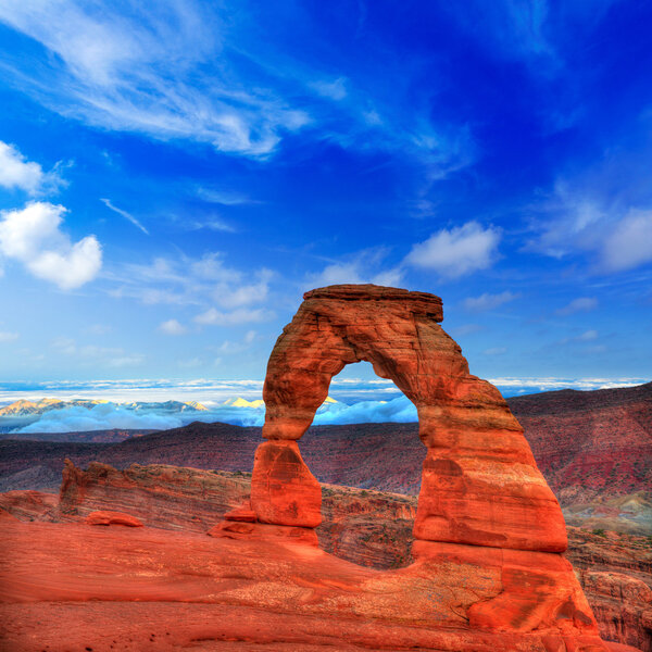 Арки Национальный парк в Моаб Юта США
