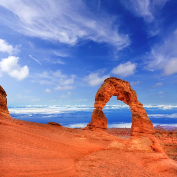 Національний парк арки в США Юта Moab — стокове фото