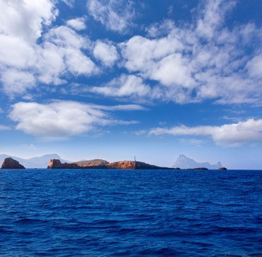 Deniz feneri ile Ibiza Islas bledas beldes Adaları