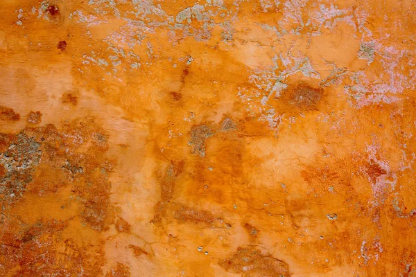 Ibiza grunge laranja fachada textura cimento — Fotografia de Stock
