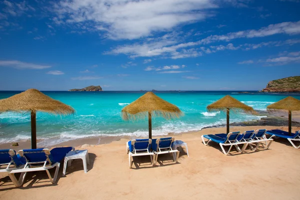 Ibizas cala conta comte stranden i sant josep — Stockfoto