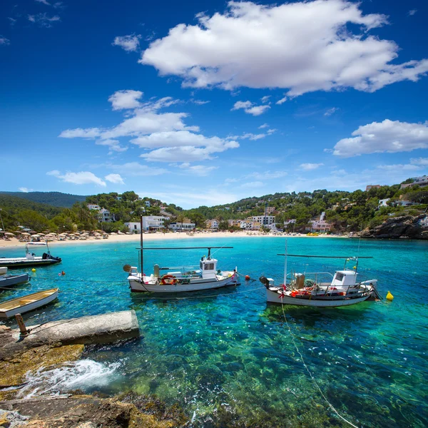 Ibiza Cala Vedella Vadella en Sant Josep en Baleares —  Fotos de Stock