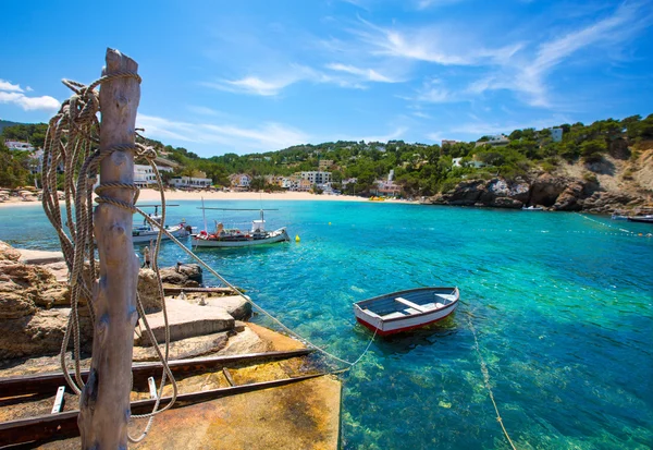 Ibiza cala vedella vadella in san jose auf den balearen — Stockfoto