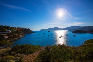 Ibiza es porroig Ayrıca bir bağlantı noktası Balear roig manzaraya