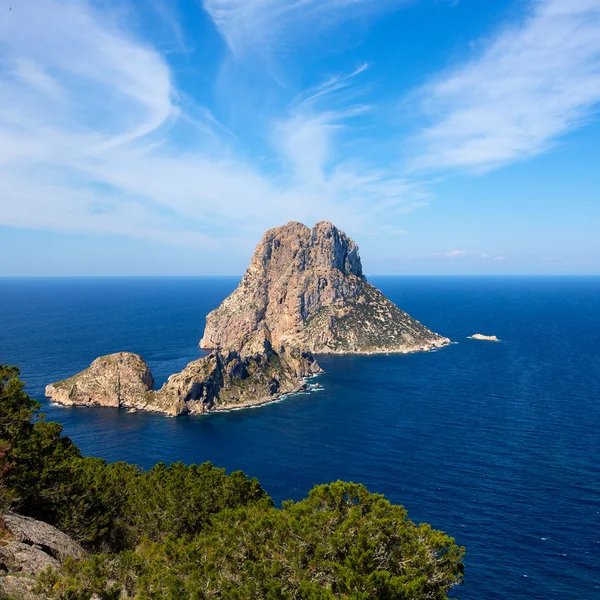 Ibiza Es Vedra y Vedranell desde Torre des Savinar — Foto de Stock