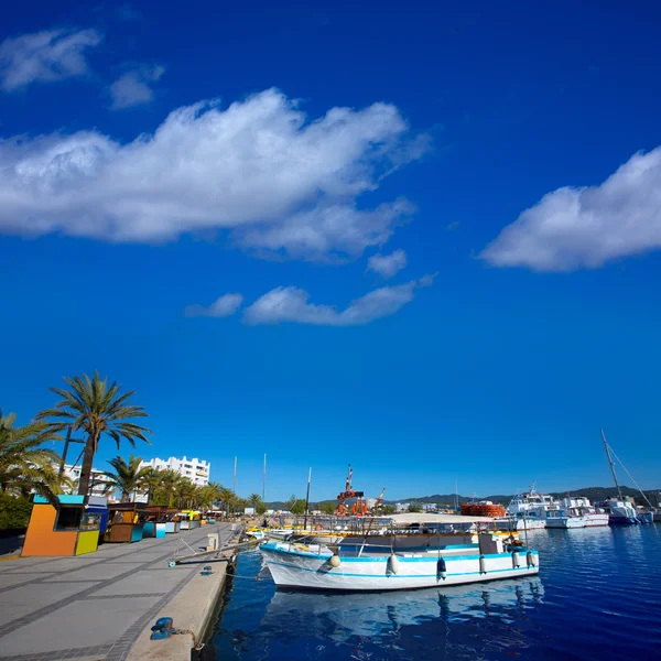 Ibiza san Antonio Abad de Portmany Marina havn - Stock-foto