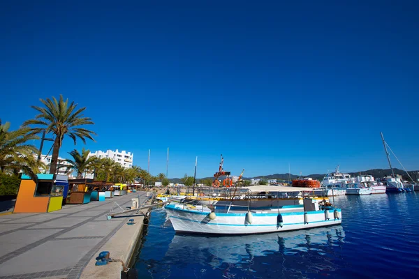 Ibiza san Antonio Abad de Portmany marina port — Zdjęcie stockowe