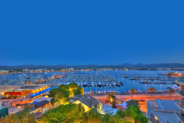 Ibiza san antonio abad sant antoni portmany zonsondergang — Stockfoto