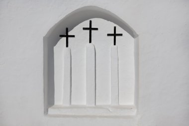 Ibiza sant carles de peralta beyaz kilise Balear