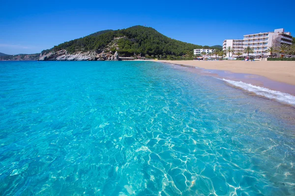 Ibiza cala Praia de San vicente San Juan em Ilhas Baleares — Fotografia de Stock