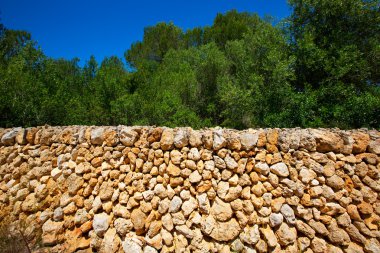 Menorca duvar stonewall cala tr turqueta ciutadella