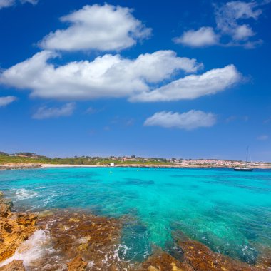 menorca içinde binibeca beach binibequer vell Köyü