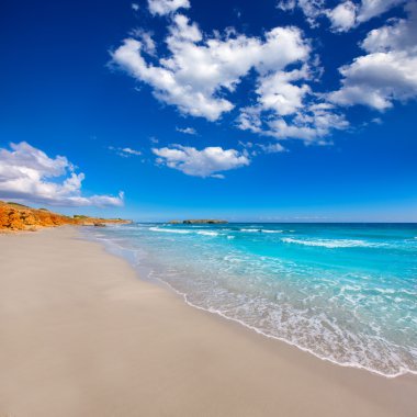 Menorca platja de binigaus Akdeniz Cennet plaj