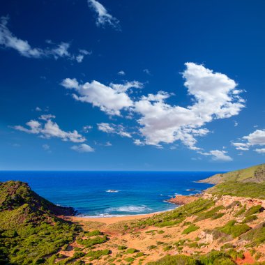 Cala pilar beach Balear Adaları, menorca içinde