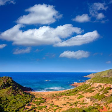 Cala pilar beach Balear Adaları, menorca içinde