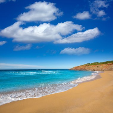 Cala pilar beach Balear Adaları, menorca içinde