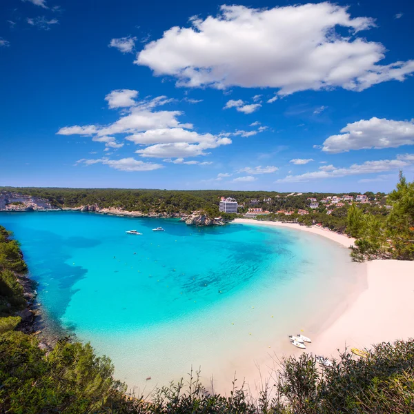 Menorca Cala Galdana Playa de Ciutadella en Baleares —  Fotos de Stock