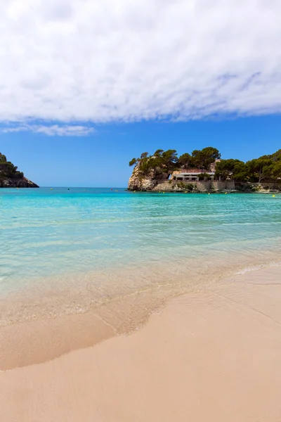 Menorca cala galdana strand in ciutadella op de Balearen — Stockfoto