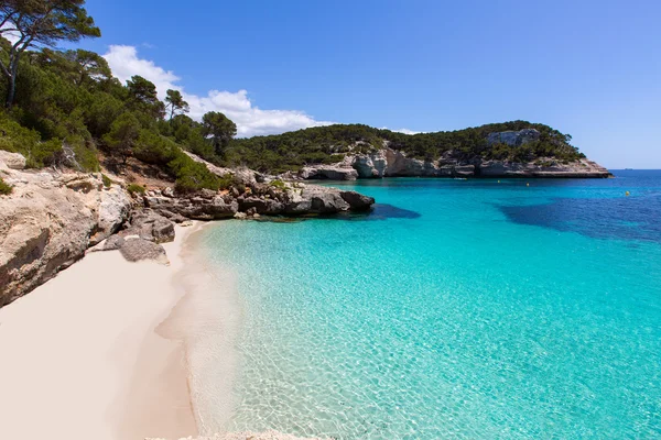 Cala Mitjaneta en Menorca Ciutadella en Baleares —  Fotos de Stock