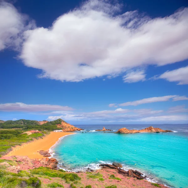 Cala Pregonda à Minorque aux îles Baléares — Photo