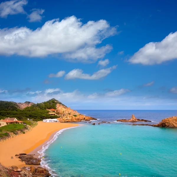 Cala Pregonda à Minorque aux îles Baléares — Photo