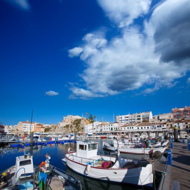 Ciutadella menorca marina port view Belediye Binası