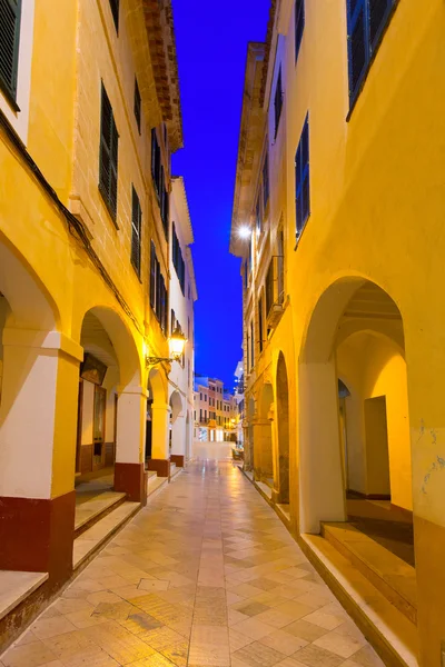 Ciutadella Menorca Ses Voltes arches Ciudadela — Stockfoto