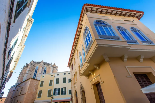 Catedral de Ciutadella Menorca nas ilhas Baleares de Ciudadela — Fotografia de Stock