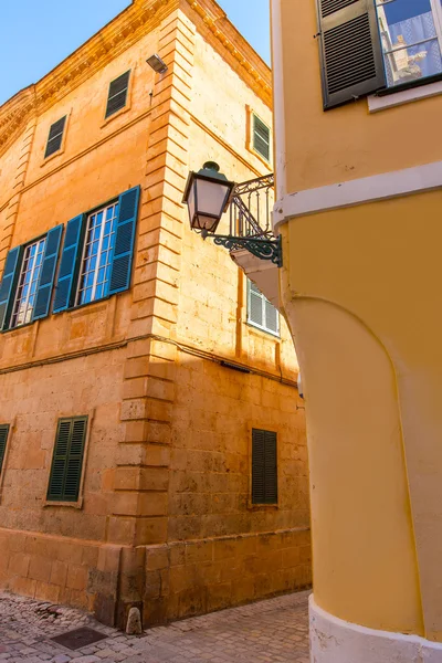 Ciutadella Minorca centro città di Ciudadela — Foto Stock