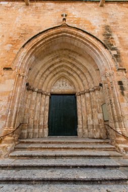Balear Ciutadella menorca katedral yan kapı detay