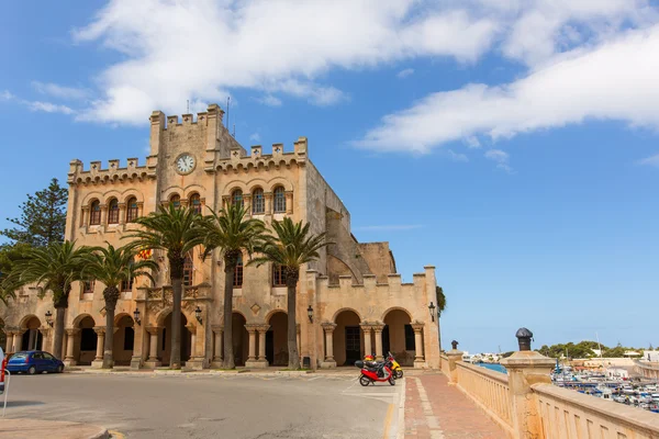 Ciutadella Menorca city Town Hall Ciudadela — Stock Photo, Image