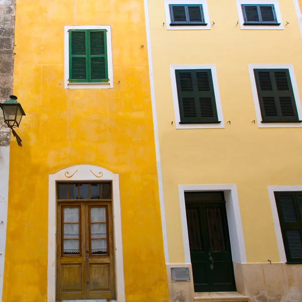 Menorca ciutadella historische Innenstadt auf den Balearen — Stockfoto